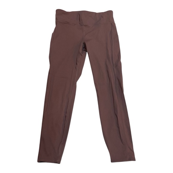 Vuori Stride Leggings Chestnut Back Pocket Sz L VW429 - Picture 2 of 5